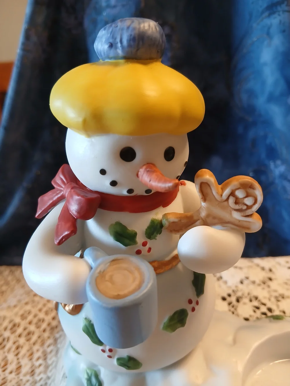 PartyLite SNOWBELL KIDS Votive Candle Holder